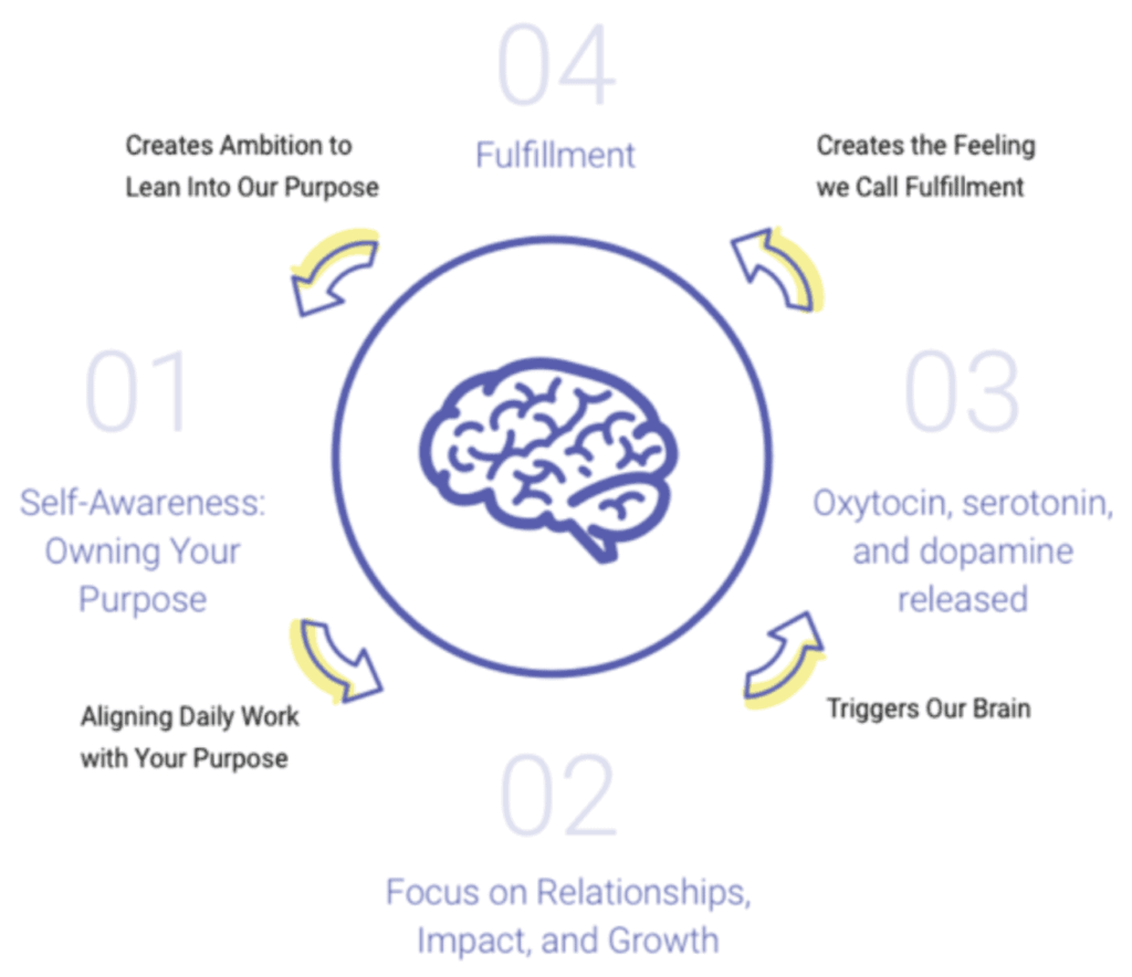 infographic about self awareness and fulfillment