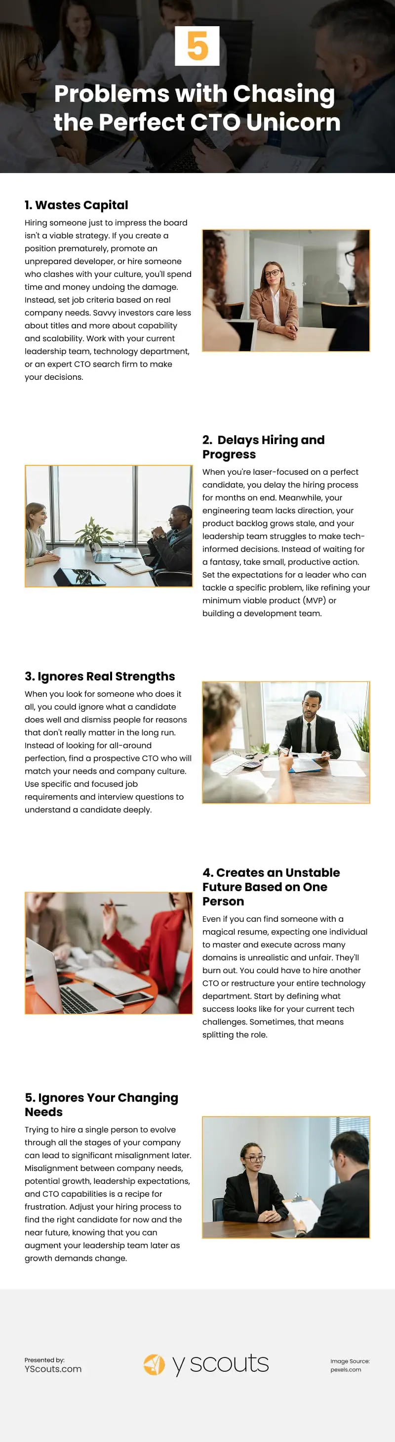 5 Problems with Chasing the Perfect CTO Unicorn Infographic 5 Problems with Chasing the Perfect CTO Unicorn Infographic