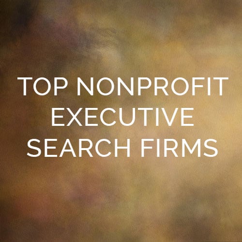 Nonprofit executive search firms