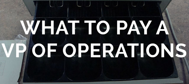 what to pay a vp of operations