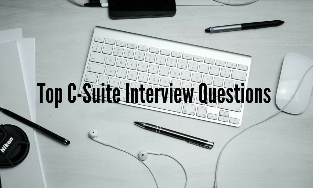 c-suite interview questions