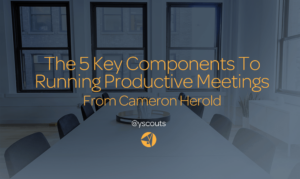 5components running productive meetings