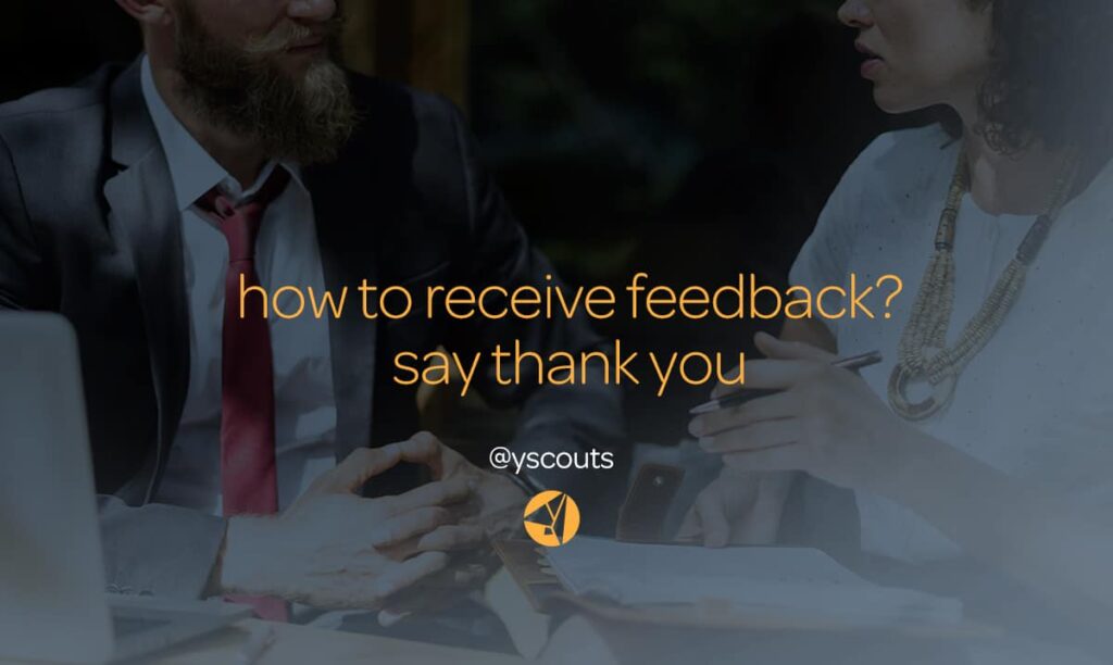 how to receive feedback