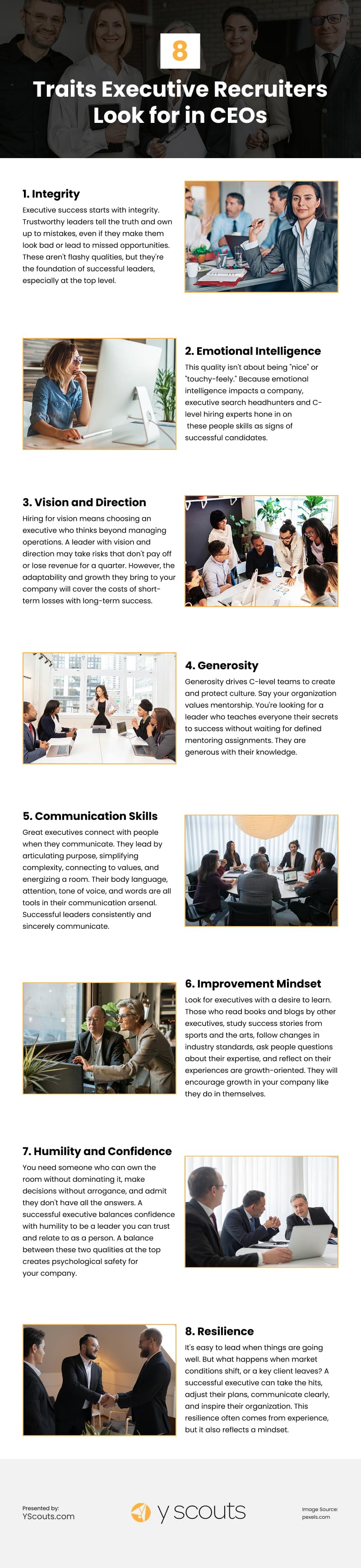8 Traits Executive Recruiters Look for in CEOs